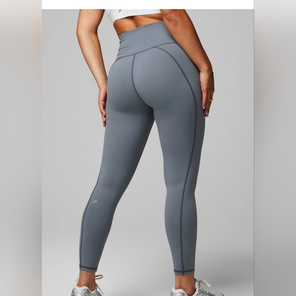 Fabletics Define PowerHold® High-Waisted Leggings - Stormcloud - Size Large, NWT - Picture 2 of 8